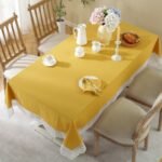 Solid Color Dormitory Tablecloth Coffee Table Cover Cloth Photograph Background Cloth - Image 2