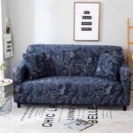 Sofa Cover Elastic Blue Sofa covers for living room - Image 4