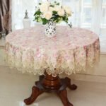 Tablecloth Chair Cover Lace Oval Round Tea Table Cloth Tablecloth - Image 3