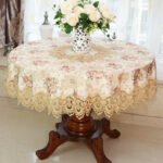 Tablecloth Chair Cover Lace Oval Round Tea Table Cloth Tablecloth - Image 5