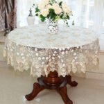 Tablecloth Chair Cover Lace Oval Round Tea Table Cloth Tablecloth - Image 6