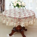 Tablecloth Chair Cover Lace Oval Round Tea Table Cloth Tablecloth - Image 7
