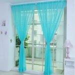 Curtains Solid Tulle Modern Curtains For Living Room Transparent Tulle Curtains Window Sheer For The Bedroom - Image 2