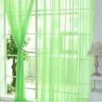 Curtains Solid Tulle Modern Curtains For Living Room Transparent Tulle Curtains Window Sheer For The Bedroom - Image 6