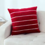 Simple Luxury Striped Velvet Pillow Cover Pillow Cushion Cover Pillow Case Covers for Sofa Flannel Velvet Sofa Cushion Cover - Image 8