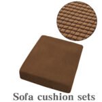 Waterproof Corduroy Sofa Cover Anti-Slip Elastic Cushion Covers Living Room Washable Recliner Furniture Protector - Image 9