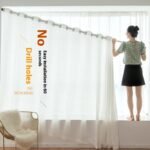 Simple Household Use Sunshade Light Transmission Nontransparent Curtain - Image 3