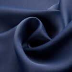 Dark Blue Bedroom Blackout Fabric Printed Curtains - Image 6