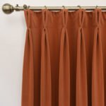 Solid Color Retro Bedroom Blackout Curtains - Image 2