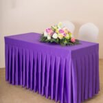 Solid Satin Cloth Art Table Cover - Image 9