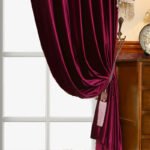 Luxury Festive Velvet Red Bedroom, Living Room, Water Wave Curtains, Wedding Room, Blackout Curtains - Image 4