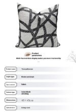 Living Room And Tea Room Sofa Pillow Cases - Image 8