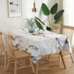 Waterproof Tablecloth Mediterranean Style Blue Striped Tassel Table Cloth Tablecloth Cotton Linen Coffee Table Cloth Cover Towel - Image 6