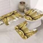 Shower Room Waterproof Swan Curtain Suit - Image 4