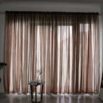 Simple And Modern Balcony Solid Color Gauze Curtain - Image 2