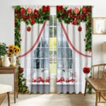Digital Printed Christmas Curtains - Image 6