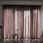 Simple And Modern Balcony Solid Color Gauze Curtain - Image 6