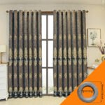 Luxury Velvet Embroidered Curtains, 1 Pair, Vintage Style, Blackout, UV Protection, Thick, Suitable For Bedroom And Living - Image 5