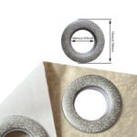 Modern Style Living Room European Hollow Embroidery Curtains Thickened Velvet Bedroom Light-proof French Windows 2-piece Set - Image 8