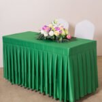 Solid Satin Cloth Art Table Cover - Image 3