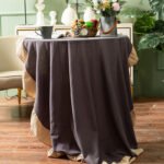 Simple And Stylish Round Table Cloth Cover - Image 4