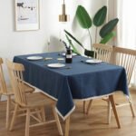 Waterproof Tablecloth Mediterranean Style Blue Striped Tassel Table Cloth Tablecloth Cotton Linen Coffee Table Cloth Cover Towel - Image 10