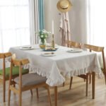 Waterproof Tablecloth Mediterranean Style Blue Striped Tassel Table Cloth Tablecloth Cotton Linen Coffee Table Cloth Cover Towel - Image 8