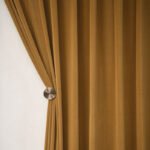 Solid Color Retro Bedroom Blackout Curtains - Image 7